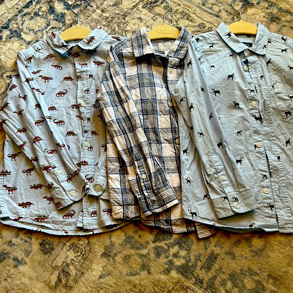 (3) Boys Children’s Place Button downs
